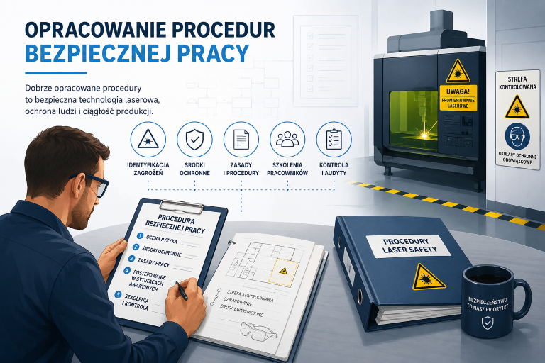 opracowanie procedur bezpiecznej pracy laser safety officer